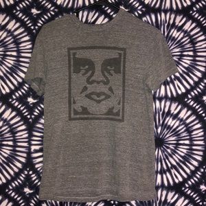 Grey obey shirt